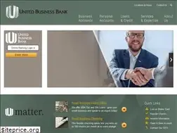 Sites similar to unitedbusinessbank.com