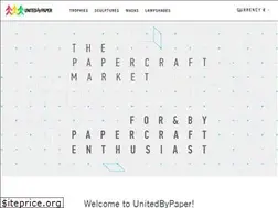 Sites similar to unitedbypaper.com