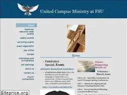 Sites similar to unitedcampusministryatfsu.org