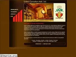 Sites similar to unitedcanadianmalt.ca