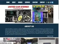 Sites similar to unitedcarstereo.com