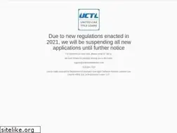 Sites similar to unitedcartitleloans.com