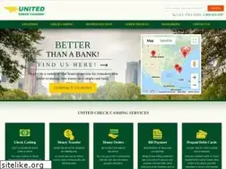 Sites similar to unitedcheckcashing.com