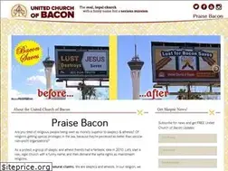Sites similar to unitedchurchofbacon.org
