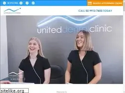 Sites similar to uniteddentalclinic.com.au