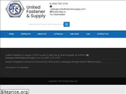 Sites similar to unitedfastenersupply.com