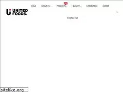 Sites similar to unitedfoodsindia.com