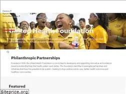 Sites similar to unitedhealthfoundation.org