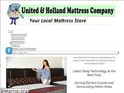 Sites similar to unitedhollandmattress.com