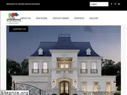 Sites similar to unitedhomesaustralia.com.au