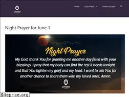 Sites similar to unitedinprayer.blog