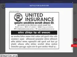 Sites similar to unitedinsurance.com.np