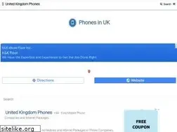 Sites similar to unitedkingdomphones.com