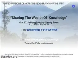 Sites similar to unitedmissionsofhope.org