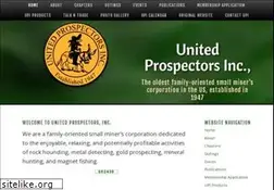Sites similar to unitedprospectors.com