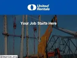 Sites similar to unitedrentals.com