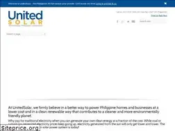Sites similar to unitedsolar.com.ph