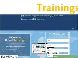 Sites similar to unitedtrainings.com