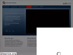 Sites similar to unitedvoices.com