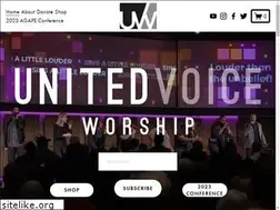 Sites similar to unitedvoiceworship.org