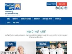 Sites similar to unitedwaygenesee.org
