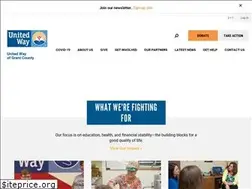 Sites similar to unitedwayofgrantcounty.org