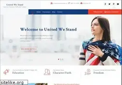 Sites similar to unitedwestand.com