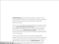 Sites similar to uniteforparkinsons.org