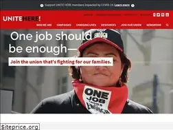 Sites similar to unitehere.com