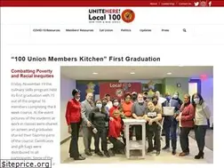 Sites similar to unitehere100.org