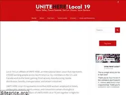 Sites similar to unitehere19.org