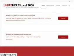 Sites similar to unitehere2850.org