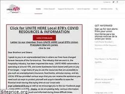 Sites similar to unitehere878.org