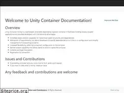 Sites similar to unitycontainer.org