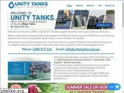 Sites similar to unitytanks.com.au