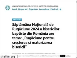 Sites similar to uniuneabaptista.ro