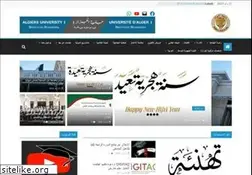 Sites similar to univ-alger.dz