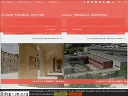 Sites similar to univ-avignon.fr