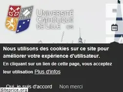Sites similar to univ-catholille.fr
