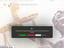 Sites similar to univ-droit.fr