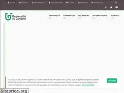 Sites similar to univ-guyane.fr