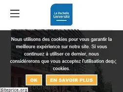 Sites similar to univ-larochelle.fr