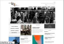 Sites similar to univ-lehavre.fr