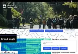 Sites similar to univ-nantes.fr