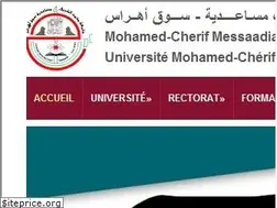 Sites similar to univ-soukahras.dz