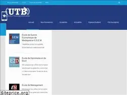 Sites similar to univ-utb.com