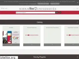 Sites similar to univ.scholarvox.com