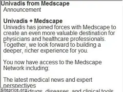 Sites similar to univadis.com