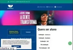 Sites similar to univali.br