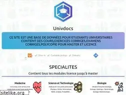 Sites similar to univdocs.com
